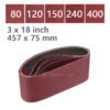 Aluminum Oxide SandingBelts 457x75mm 3x18inch - Image 4