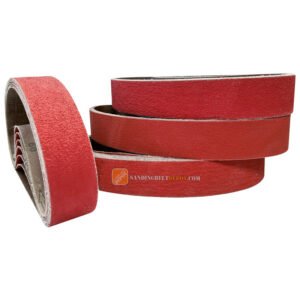 Ceramic abrasive belts 75x533mm